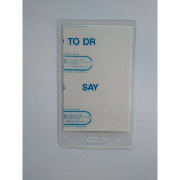 Michael Jackson Preferred Seat #16 Backstage Pass Original Bad 1987 Concert Tour - Picture 4 of 4